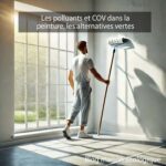 Les polluants et COV dans la peinture, les alternatives vertes