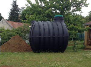 cuve de récupération d'eau de pluie 8000 litres